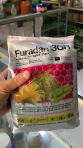 Pengendali Hama / Insektisida Tanaman Padi Jagung Tabu Furadan 3Gr 1Kg 2Kg 500Gram 250Gram
