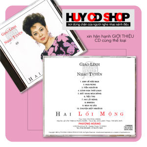 Đĩa CD Giao Linh Cuối nẻo đường tình Nhạc vàng trữ tình Bolero Đĩa lòng Trắng Chất Lượng cao Âm Thanh chuẩn HUY CD SHOP