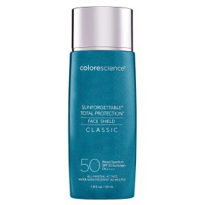 Colorescience Face Shield Classic SPF 50 (55ml) - Hydrating weightless mineral sunscreen that blends to a natural sheer finish