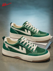 Warrior | Summer Style Casual Canvas Shoes for Male Students Green