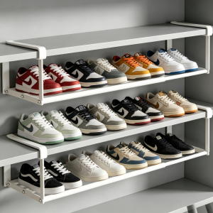 MINGZHIYIFAN | Expandable Shoe Organizer Under Rack