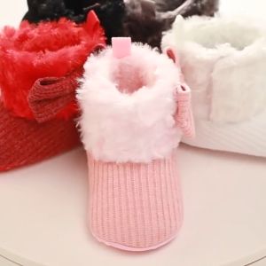 Sepatu Bayi Baby Shoes Prewalker Perempuan Boots Bowknot Umur 2 Sampai 12 Bulan Bisa COD Bayar Di Tempat - Sepatu Anak Cewe - Sepatu Bayi Lucu - Sepatu Bayi Kekinian - Sepatu Bayi Keren & Elegan