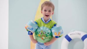 Áo phao trẻ em Winmax áo phao 2-6 tuổi tay áo nổi bọt cho bé trai và bé gái