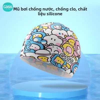 Mũ Bơi Chuyên Nghiệp Cho Trẻ Em Silicone