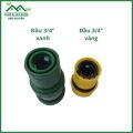 Khớp nối nhanh Dekton 3/4" cho máy rửa xe,đầu nối có lọc rác,dùng ống nước mềm 3/4 inch. 