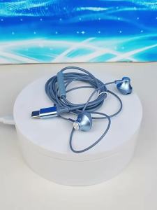 For Samsung Headphones HiFi Surround Sound In-ear USB Type C 3.5mm With wire control Wired Earplugs For Galaxy S24 S23 S22 Ultra