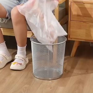 Kim loại nướng sơn thùng rác Nhà phù hợp cho văn phòng phòng khách phòng ngủ nhà vệ sinh-HAUSE