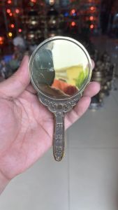 Gương Khai Quang Vật Phẩm Phong Thủy Bằng Đồng-Gương Bát Quái Có Tay Cầm