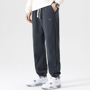 VIPIN | Quần thể thao dày lót lông cừu Nano Nine Level chống gió cho nam mùa thu đông quần dài thường ngày cỡ lớn quần nỉ co giãn