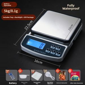 GIANXI | Accurate Waterproof Counting Kitchen Scale small gram