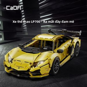 CaDA | Mô Hình Lắp Ráp Giáo Dục Các Phần Tử Nhỏ LP700 Siêu Xe