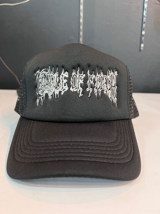 Cradle Of Filth trucker cap embroidery Embroidery Sun Hat Casual