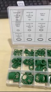 Seal O Ring Hijau Sil Pcp Seal Box Poco Sil Box Hijau 270 Pcs - 0396