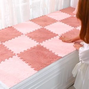 30*30ซม แผ่นรองปูพื้นแบบ DIY ขนาดพรม EVA นุ่มๆ แผ่นรองโฟมปริศนา แผ่นรองปูพื้นในบ้าน แผ่นรองคลานสำหรับเด็ก ของตกแต่งบ้านเพื่อการศึกษา