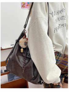 Túi Đeo Vai Nữ Dung Tích Lớn Túi Đeo Chéo Túi Tote Túi Đi Làm Túi Đeo Chéo Có Khóa Kéo Túi Đeo Vai Bằng Da PU