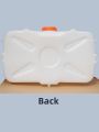 Wall-mounted Water Storage Tank Plastic Rectangular Faucet Included. 