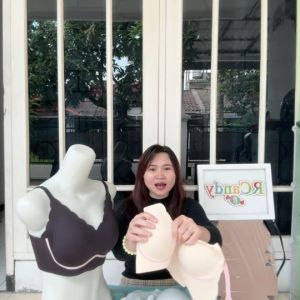 RCandy Bra Seamless Premium Fashion Look Tanpa Kawat