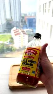 Bragg Organic Raw Unfiltered Apple Cider Vinegar 473ml - No Pesticides Gluten-Free Non-GMO Bottle