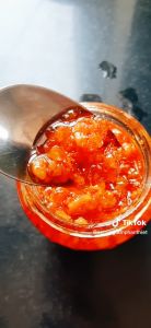 Sốt Sa Tế Ớt Rim Mật Ong Ăn Bánh Tráng. Sa tế Ớt Rim đa năng cho mọi món ăn (150g)