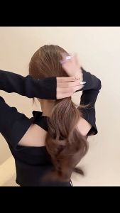 F4 Jepit Rambut JUMBO 12.7cm Aksen Pita Besar Big Style New Ribbon Min Hair Clip HCBR022