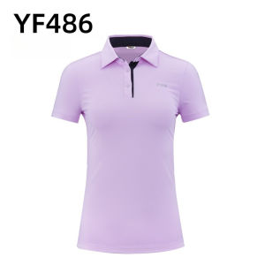 PGM | PGM Womens Golf Short Sleeved T-shirt Summer Quick Drying Sports Top Clothing Manufacturer Direct Sales YF486