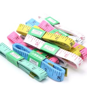 Meteran Pita 150cm Alat Ukur Kain Tukang Jahit Tailors Tape Measure 1.5M Alat Pengukur Baju Lingkar