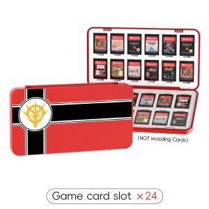 DATA FROG 24-in-1 Game Card Holder Case for Switch / Switch OLED Cartridge Storage Box Protective Chip Organizer