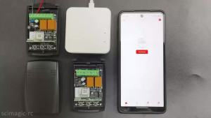 Zigbee 2 Channels Smart Garage Door Receiver Remote Control Relay Switch Opener Module Work With Alexa Google Home