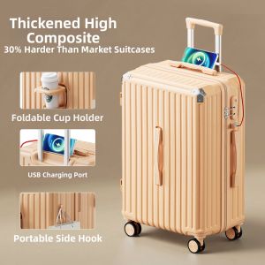 Jinlv | Multifunctional Large Capacity Sturdy 20 Inch Luggage