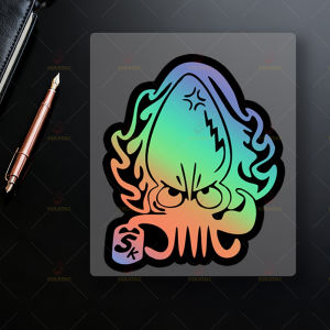 1pc Pirate Octopus Motocycle Stickers Durable for Fairing Helmet Fuel Tank Car Windows Door Trunk Scooter Vinyl Decals