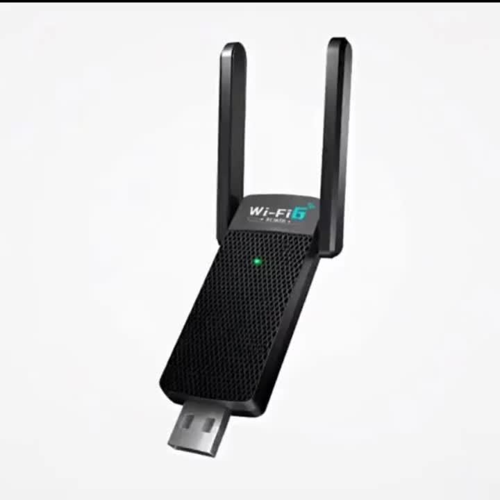 WALRAM 1800Mbps WiFi 6 Bộ Chuyển Đổi USB Băng Tần Kép 2.4G/5GHz Card Mạng Không Dây USB 3.0 Bluetooth 5.3 Dongle Cho PC