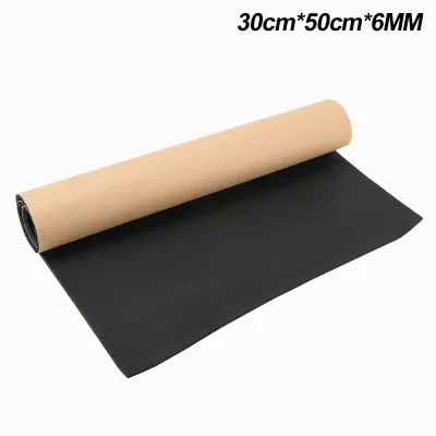 Chống Ồn Ô Tô Xe Tải Cách Âm Bông Deadening Mat 50x30cm Cách Nhiệt Cao Su Xốp 3/6/8/10mm Độ Dày Thảm Cách Âm