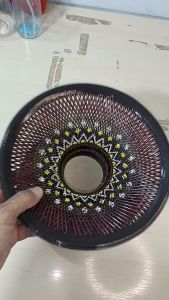 ของใช้พระ ขาบาตร ไม้ไผ่ ถักลาย ขาบาตร พระ เณร ขารองบาตร สังฆภัณฑ์ (ร้าน บุญพาสุข)