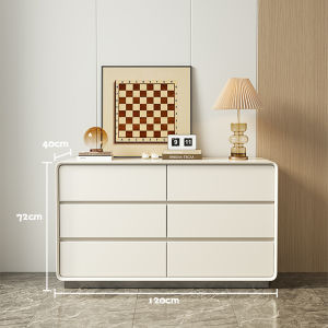 Modern Minimalist Solid Wood Six-drawer Chest