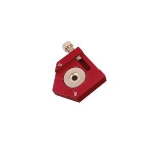 Positioning Block Stop 45/90 Degrees Block Aluminum Alloy Steel Ruler Fixed Steel Ruler Limit W/ Thickness 3mm Steel Rule