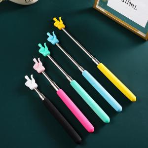 55cm Telescoping Teacher Pointer Colorful Retractable Teacher Hand Pointer for Classroom Kids Reading Pointer 1pc