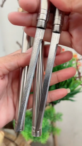 มีดทันโตะพร้อมฝักสแตนเลส มีดทำอาหาร มีดปอกผลไม้ หั่นผลไม้