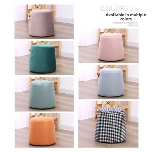 Portable Shoe Changing Fabric Stool