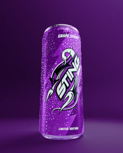 Thùng 24 Lon 330ml Sting Tím Grape Spark Limited Edition - Sting Grape Spark Limited Edition