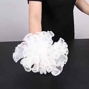 3.6M Pearl Yarn Pleated Yarn Luminous Yarn Flower Shop Gift Bouquet Packaging Material