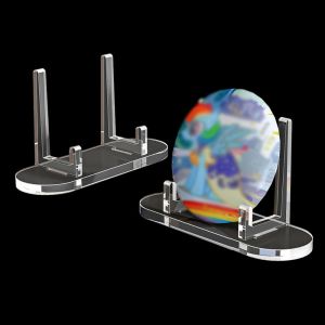 Acrylic Display Stand Badge Pins Storage Holder Photocard Holder Desktop Ornament Photo Frame Photo Card Display Holder