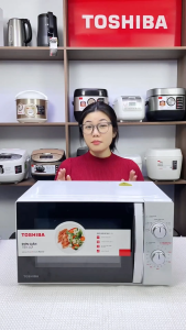 Lò vi sóng Toshiba MWP-MM20P - Dung tích 20 lít 5 mức công suất - Bảo hành chính hãng 12 tháng