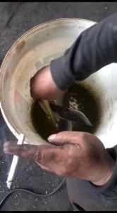 Mata Pisau Pencacah Rumput Ukuran 25 30 40cm Dinamo Mesin Sanyo Varian As 10mm & 12mm