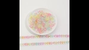 100pcs 16X12mm Acrylic Link Chain Mixed Color Hook Clasp Open Buckle Beads Connector For Jewelry Making DIY Necklace Key Chain