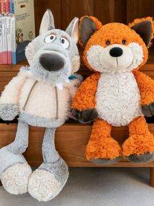 QIAOSHANG | Funny Wolf Plush Toy and Cute Fox Doll for Children