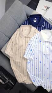 Áo thun Polo Nam cao cấp Pigofasjion thoáng mát chất Cotton Thoáng Mát Họa Tiết Thời Trang PPL38