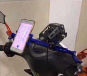 MOTOWOLF Motorcycle Adjustable Extender Bar Balancebar Crossbar Phone Holder Bracket Stabalizer MDL3514