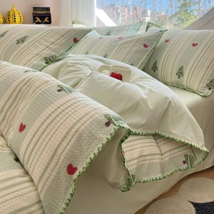 LUOLIQI | Simplicity Pure Cotton Bed Set