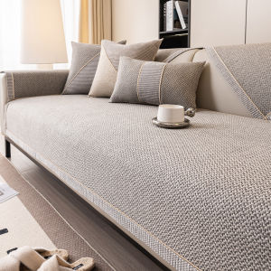 Anti-slip Stain-resistant Imitation Linen Modern Sofa Cushion