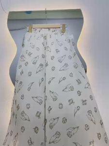 Chân Váy Hoa Voan Tươi Mát Mùa Hè Có Lót Eo Thon